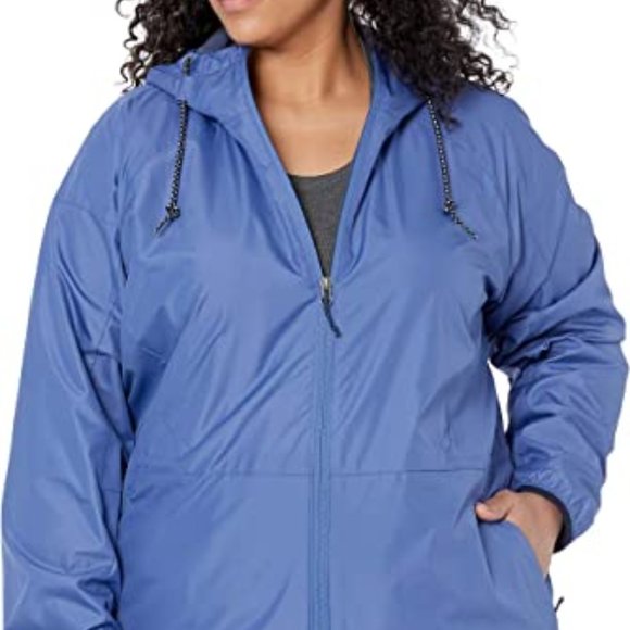 🆕 Columbia Women’s Side Hill Fleece Lined Windbreaker, Velvet Cove, Small, NWT - Picture 5 of 6